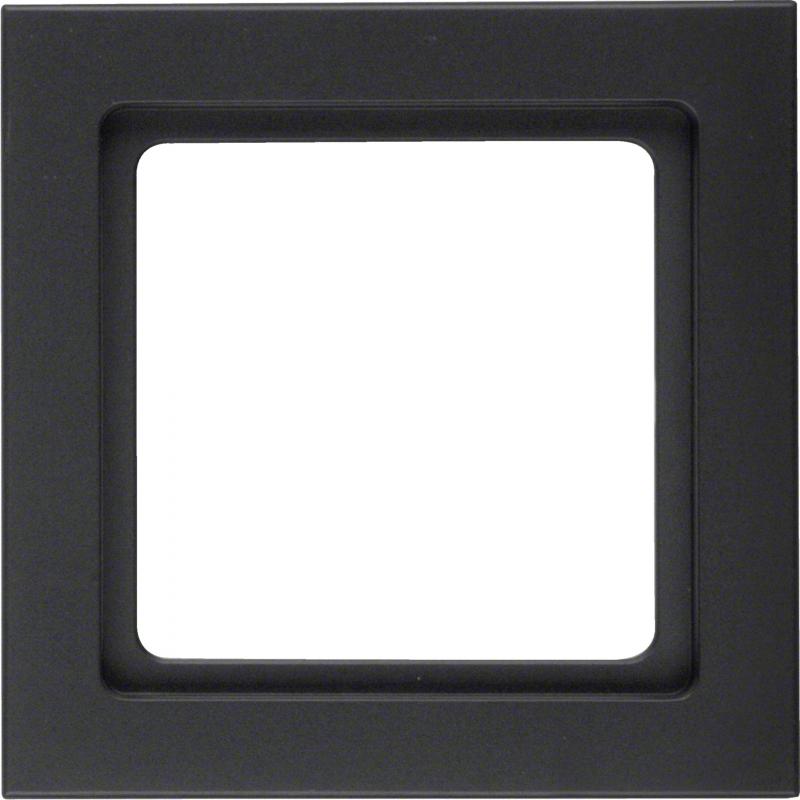 Berker MAN0203123 RAHMEN 1FACH Q.3 SCHWARZ MATT LACK