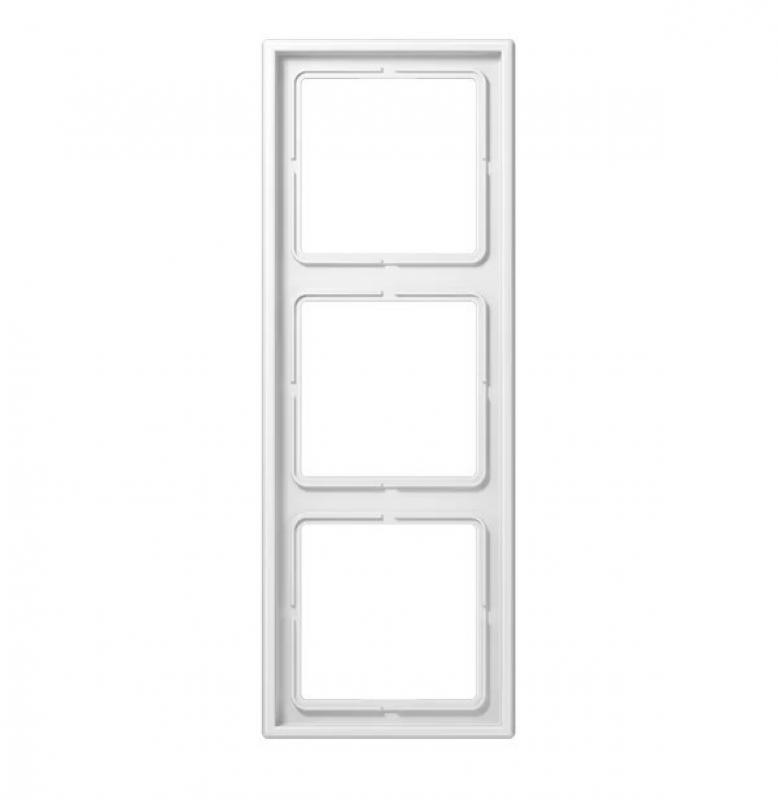⁰ Jung LS983WW Rahmen 3-fach senkrechte und waagerechte Mont