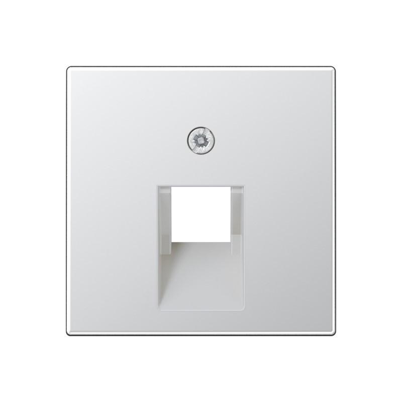 JUNG A 569-1 PLUA AL Abdeckung 1fach für IAE/UAE-Anschlussdosen Aluminium
