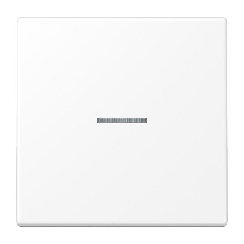 JUNG HOME Taster 1fach, schneeweiß matt BT LS 17101 WWM