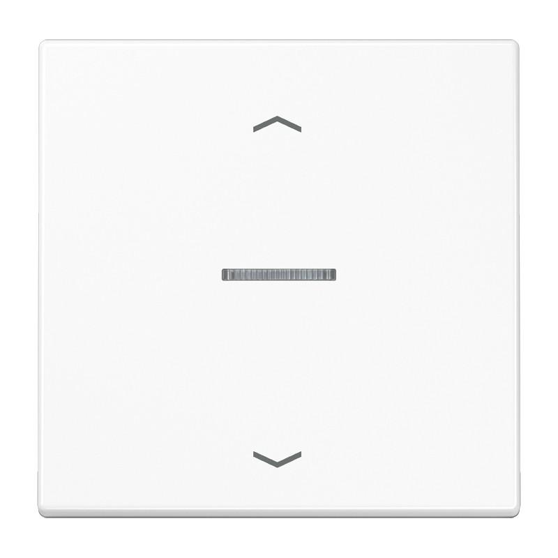 JUNG HOME Taster 1fach mit Pfeilsymbolen, alpinweiß BT LS 17101 P WW