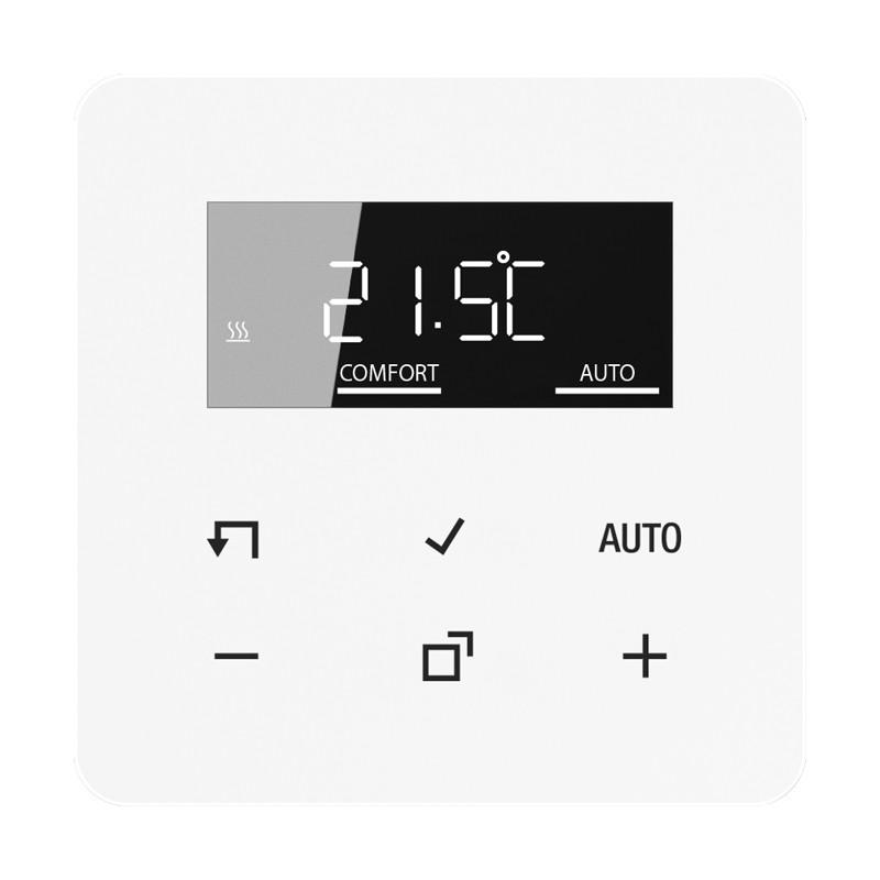 JUNG HOME Raumthermostat-Display, alpinweiß BT LS 1791 WW