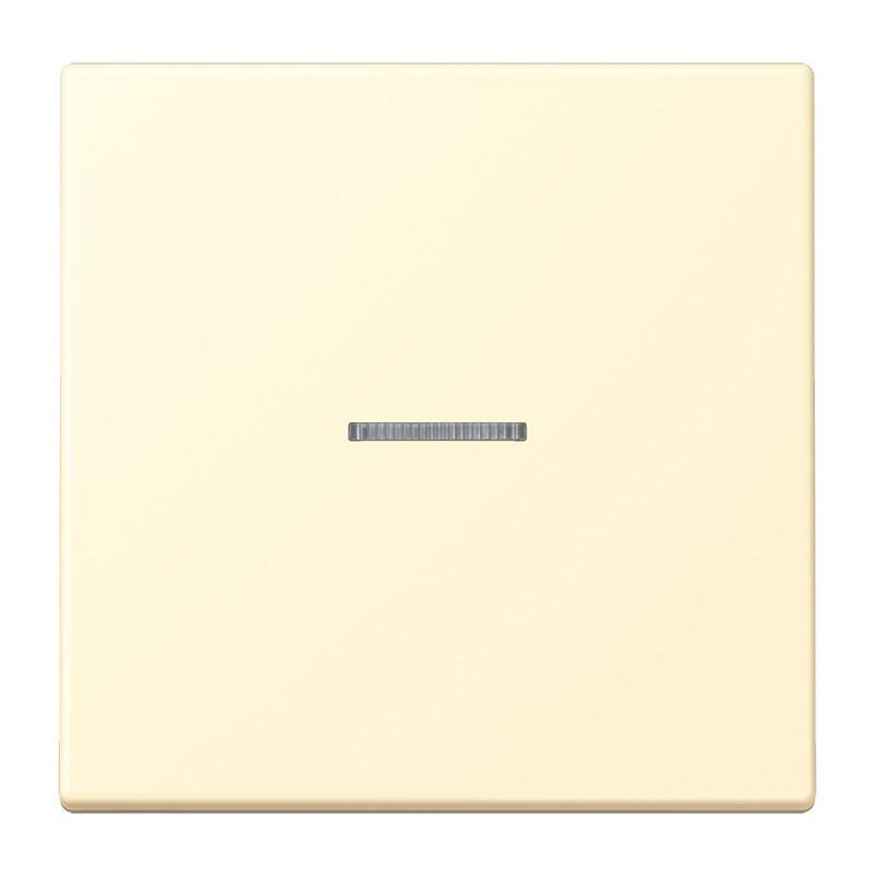 JUNG HOME BT LC 17101 201 Taster 1fach, mit Lichtleiter, blanc (32001)