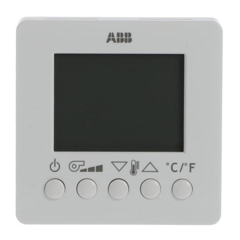 ABB 6138/11-84-500 RDF/A1.1 RTR Fan Coil mit Display, weiß, AP