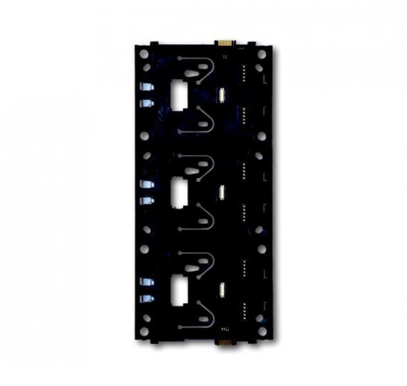 ABB 6346/12-101-500 PG/U3.1, priOn Grundträger, 3-fach