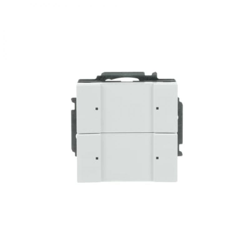 ABB 6126/01-84-500 SBB/U2.1.1, Solo Bedienteil, Bundle, 2-fach, weiß