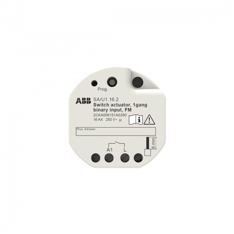 ABB SA/U1.16.2 Schaltaktor, 1-fach, 16 A, Unterputz