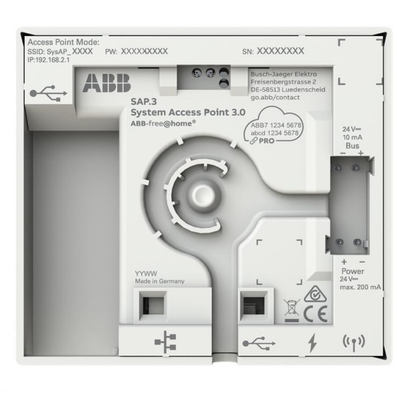 Busch-Jaeger System Access Point 3.0 SAP.3 Smart Home ABB-free@home Bus + Wireless 2CKA006200A0871