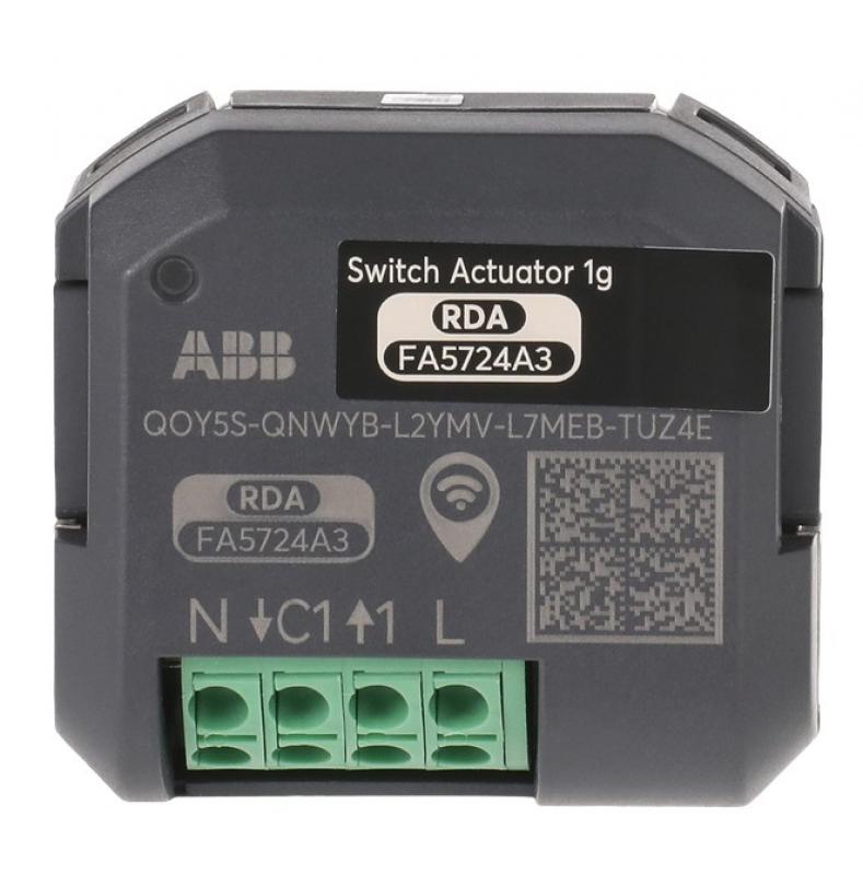 Busch-Jaeger 62811 U-WL-500 Smart Schaltaktor 1-fach UP Wireless ABB-free@home 2CKA006710A0034