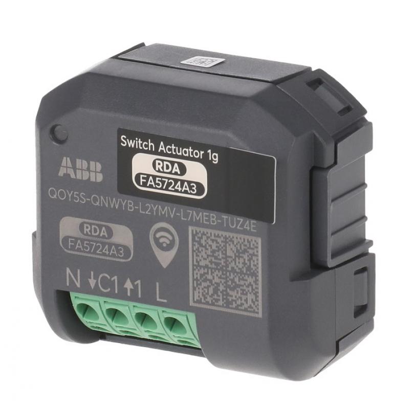 Busch-Jaeger 62811 U-WL-500 Smart Schaltaktor 1-fach UP Wireless ABB-free@home 2CKA006710A0034