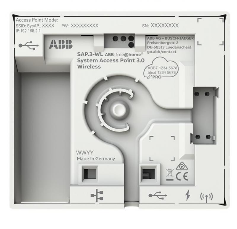 Busch-Jaeger System Access Point 3.0 Wireless SAP.3-WL Smart Home ABB-free@home Wireless 2CKA006200A0968