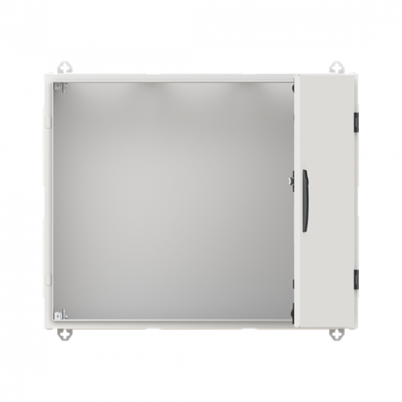 ABB STRIEBEL & JOHN TG304G TwinLine N 55 Wandschrank B800/ H650/ T225 mm, Schutzklasse I, IP55, RAL 7035