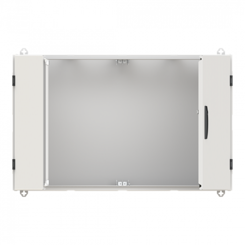 ABB STRIEBEL & JOHN TG404G TwinLine N 55 Wandschrank B1050/ H650/ T225 mm, Schutzklasse I, IP55, RAL 7035