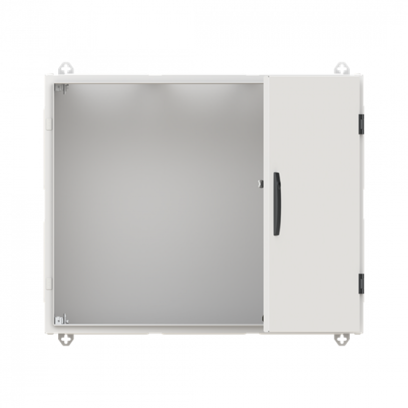 ABB STRIEBEL & JOHN TL304G TwinLine N 55 Wandschrank B800/ H650 / T275 mm, Schutzklasse I, IP55, RAL 7035