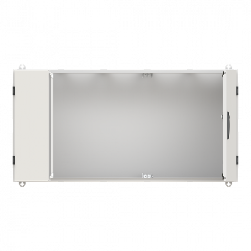 ABB STRIEBEL & JOHN TL504G TwinLine N 55 Wandschrank B1300/ H650 / T275 mm, Schutzklasse I, IP55, RAL 7035
