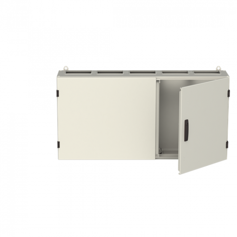 ABB STRIEBEL & JOHN TL504S TwinLine N 55 Wandschrank B1300/ H650 / T275 mm, Schutzklasse II, IP55, RAL 7035