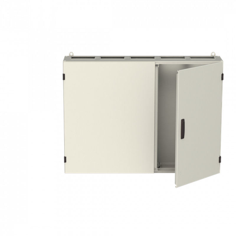 ABB STRIEBEL & JOHN TL506S TwinLine N 55 Wandschrank B1300/ H950 / T275 mm, Schutzklasse II, IP55, RAL 7035