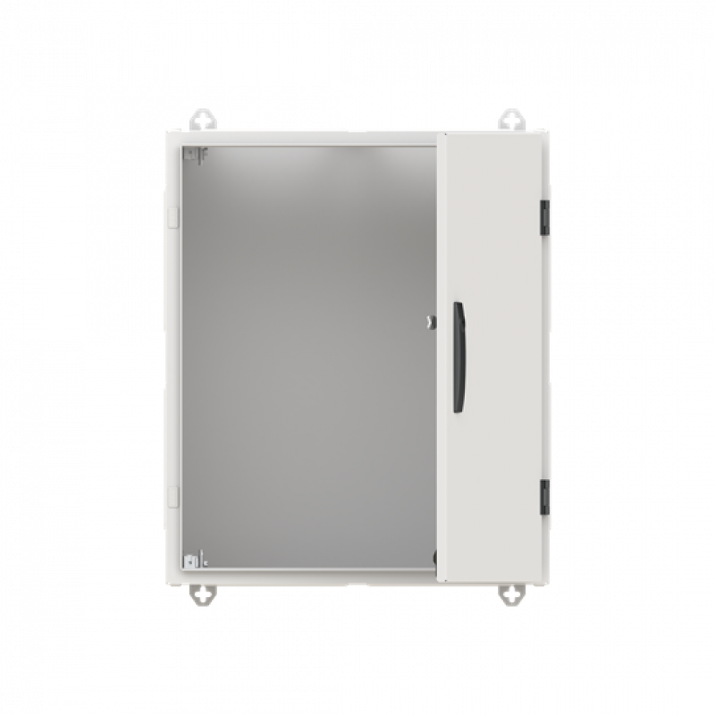 ABB STRIEBEL & JOHN TW204G TwinLine N 55 Wandschrank B550/ H650 / T350 mm, Schutzklasse I, IP55, RAL 7035
