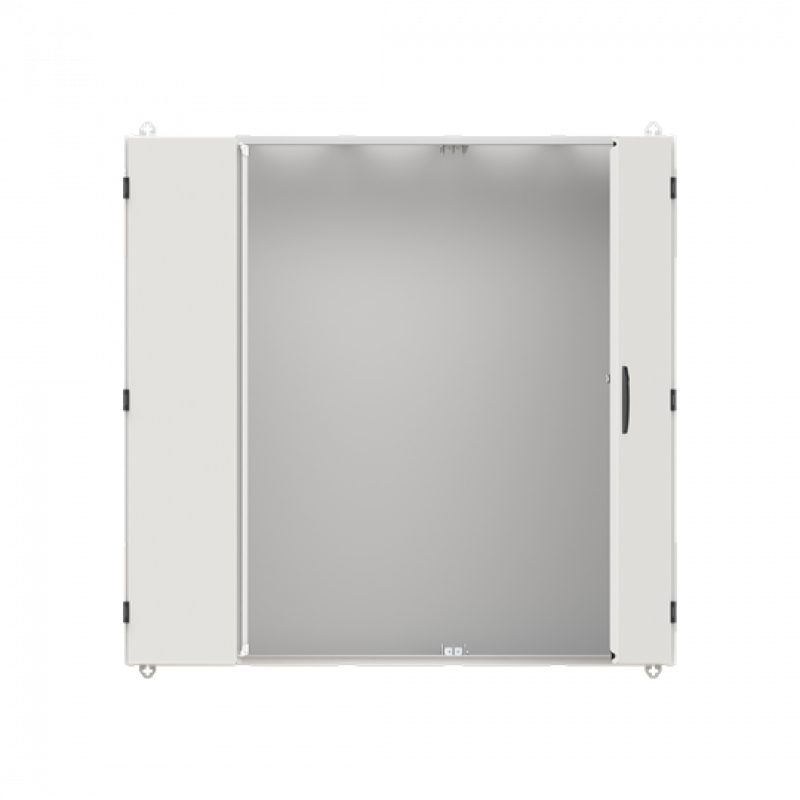 ABB STRIEBEL & JOHN TW508G TwinLine N 55 Wandschrank B1300/ H1250 / T350 mm, Schutzklasse I, IP55, RAL 7035
