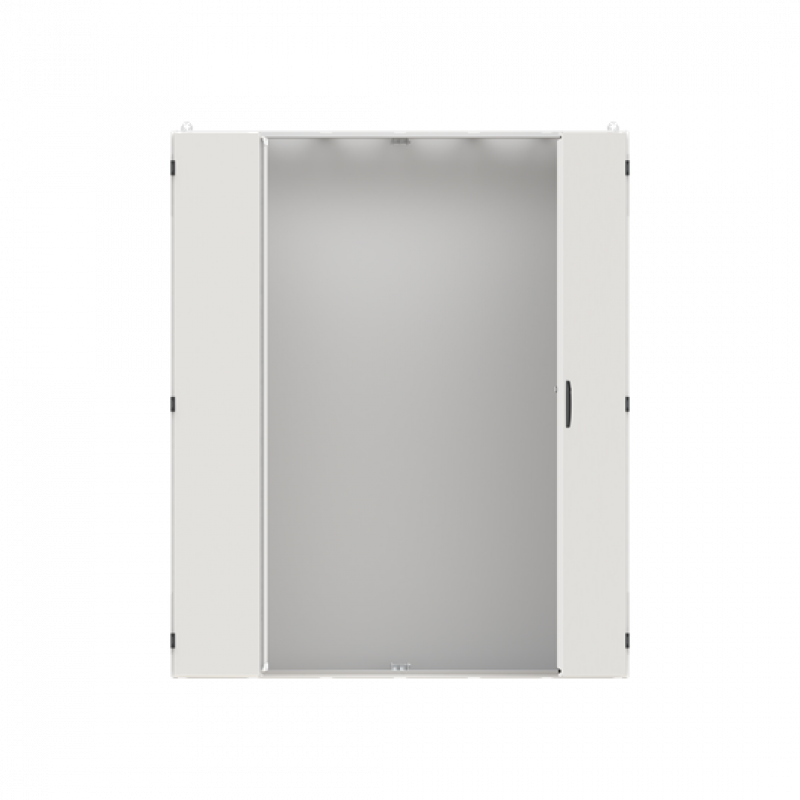 ABB STRIEBEL & JOHN TW612S TwinLine N 55 Standschrank B1550/ H1850/ T350 mm Schutzklasse II, IP55, RAL 7035