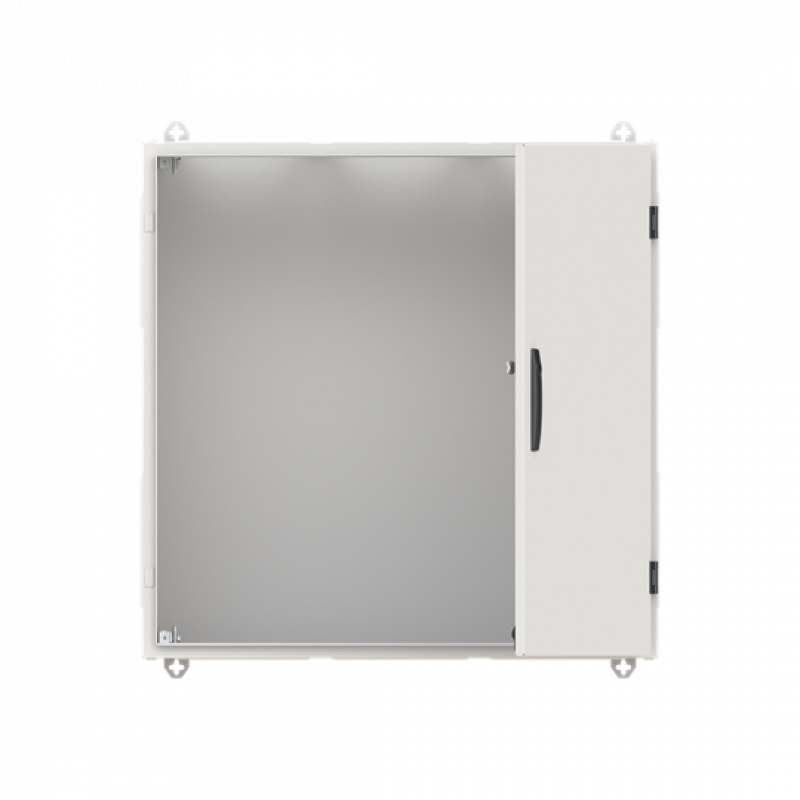 ABB STRIEBEL & JOHN TW305G TwinLine N 55 Wandschrank B800/ H800 / T350 mm, Schutzklasse II, IP55, RAL 7035