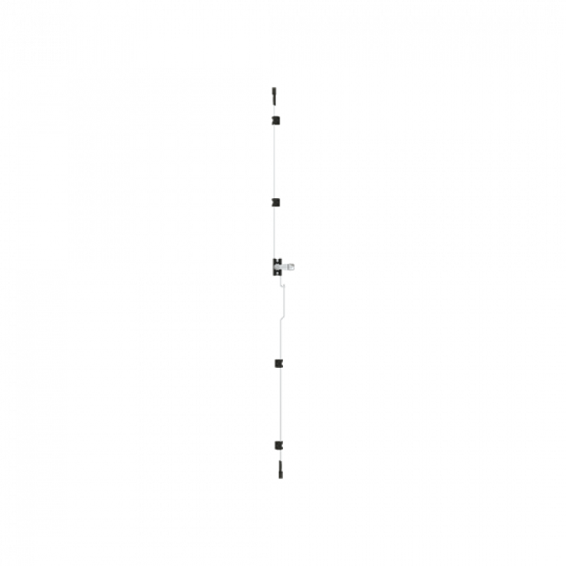 ABB STRIEBEL & JOHN TZ208 Stangenverschluss Inkl. Schlosskörper, 8RE=1200 mm Ersatzteil für TwinLine-Schrankserie