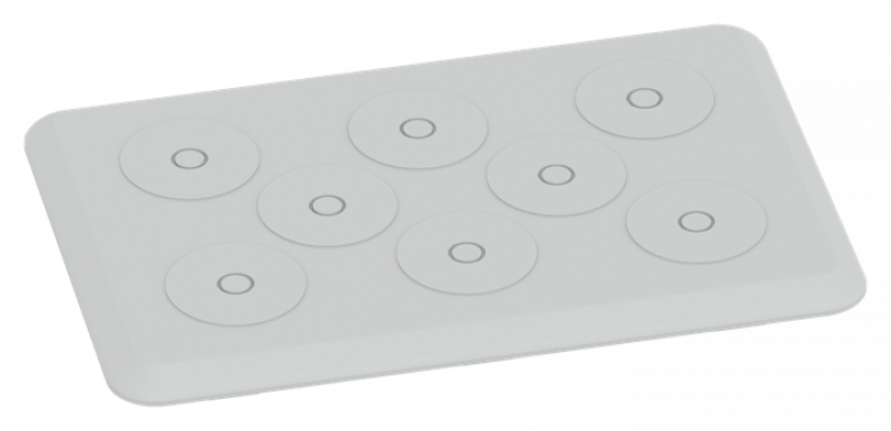ABB STRIEBEL & JOHN TZ110 Flansch mit 8 Kabeltüllen für Durchmesser 13 bis 34mm