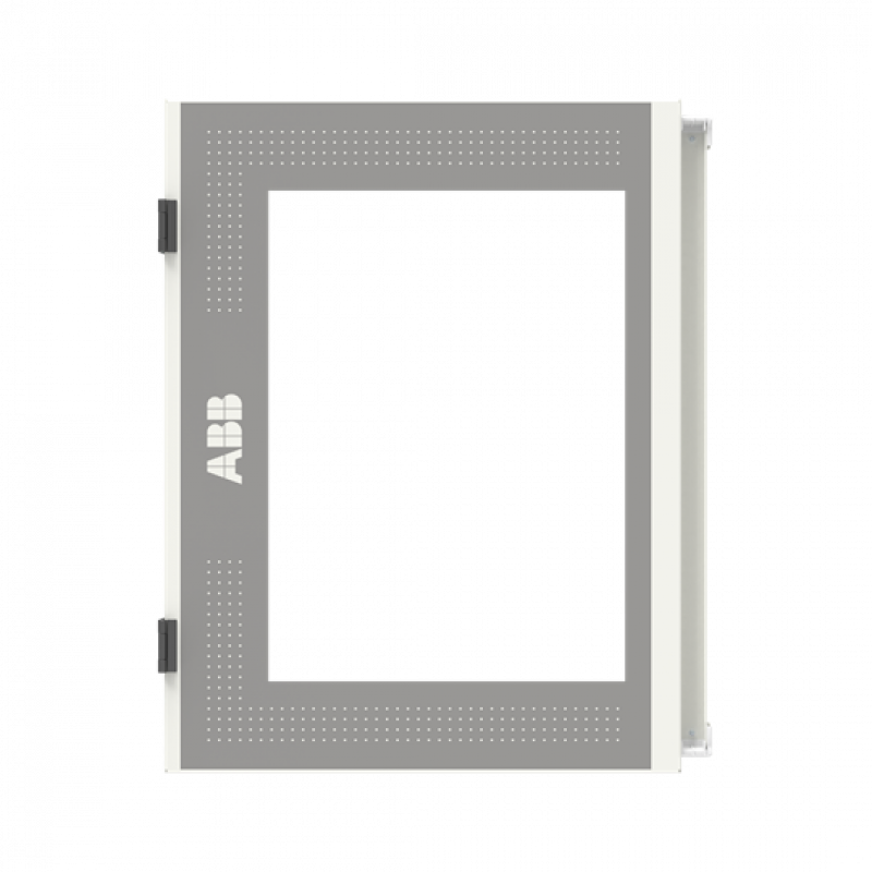 ABB STRIEBEL & JOHN TZT204L Transparente Tür 2FB/4RE, Tür links mit Sichtscheibe Zubehör TwinLine Schrankserie