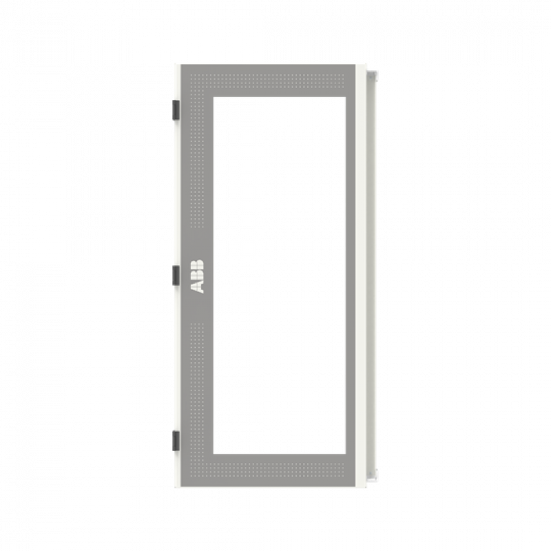 ABB STRIEBEL & JOHN TZT207L Transparente Tür 2FB/7RE, Tür links mit Sichtscheibe Zubehör TwinLine Schrankserie