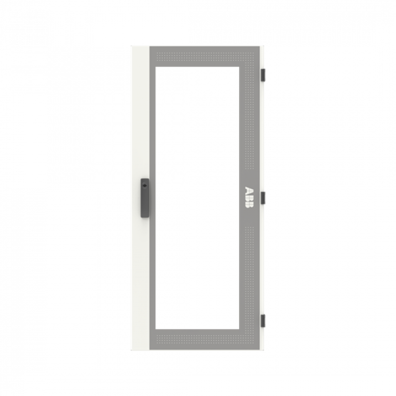ABB STRIEBEL & JOHN TZT208R Transparente Tür 2FB/8RE, Tür rechts mit Sichscheibe Zubehör TwinLine Schrankserie