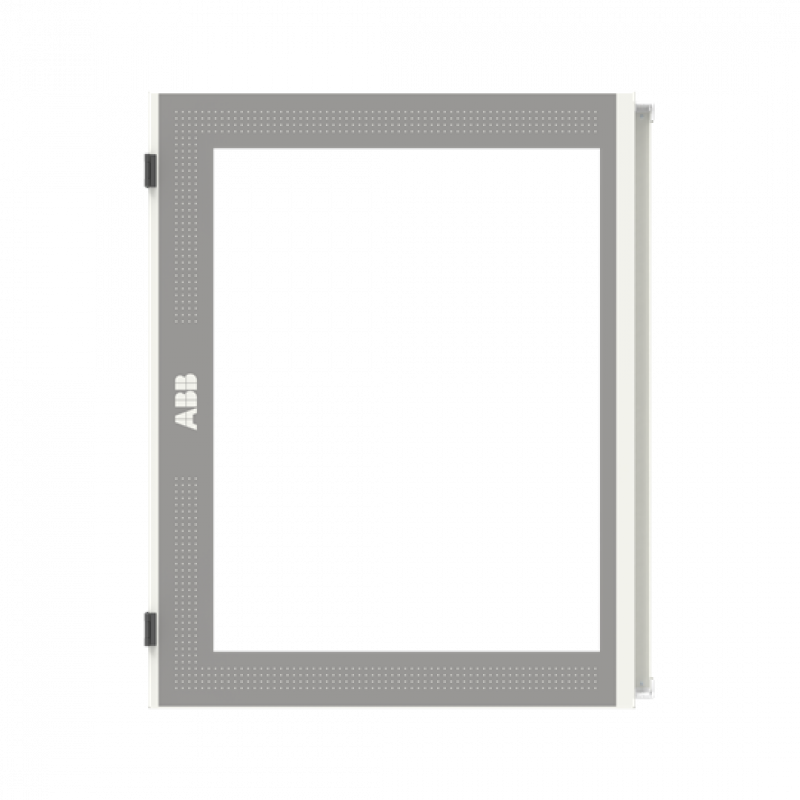 ABB STRIEBEL & JOHN TZT306L Transparente Tür 3FB/6RE, Tür links mit Sichtscheibe Zubehör TwinLine Schrankserie
