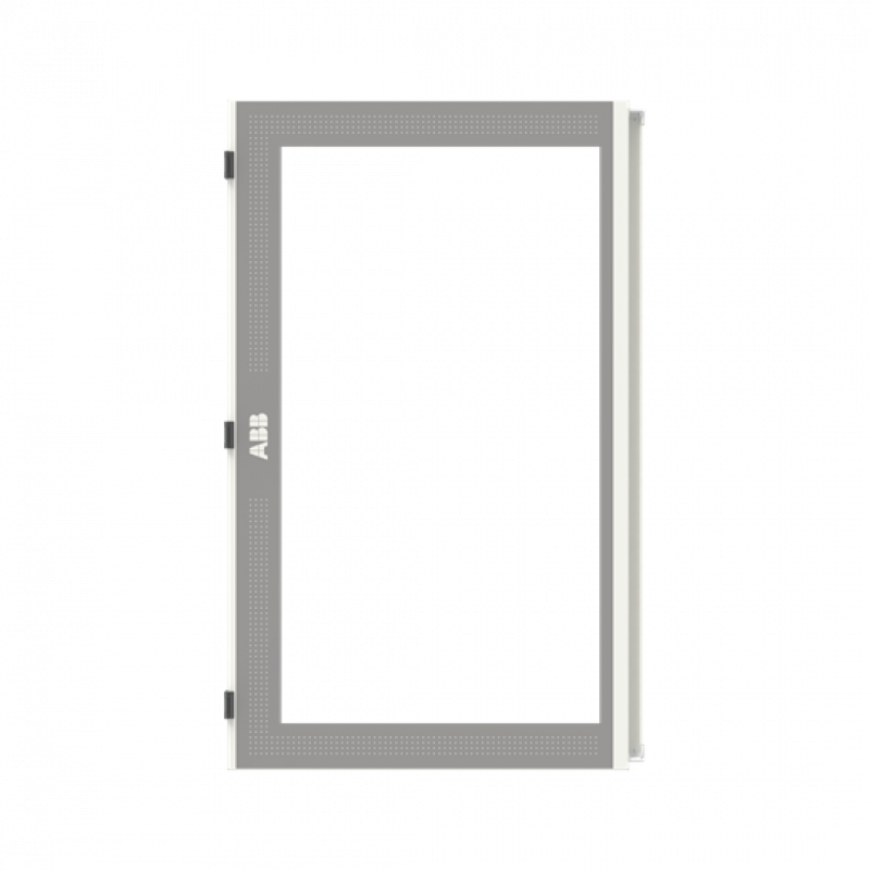 ABB STRIEBEL & JOHN TZT308L Transparente Tür 3FB/8RE, Tür links mit Sichtscheibe Zubehör TwinLine Schrankserie