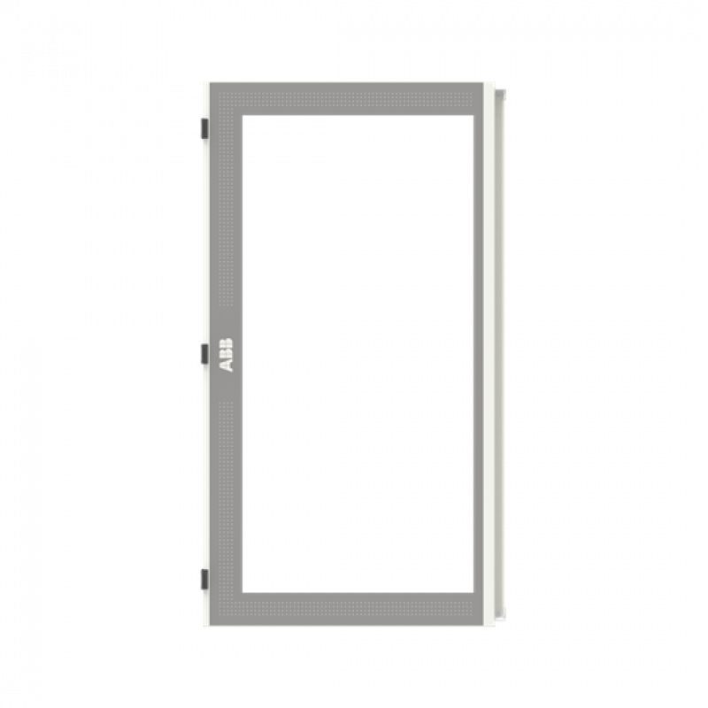 ABB STRIEBEL & JOHN TZT309L Transparente Tür 3FB/9RE, Tür links mit Sichtscheibe Zubehör TwinLine Schrankserie