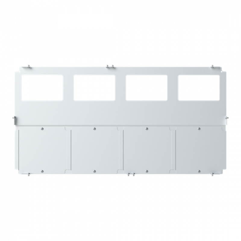 ABB STRIEBEL & JOHN RB46F3A Bodenblech 4FB/T6 für TZ-Flansche, montiert im Schrank Zubehör TriLine Schrankserie