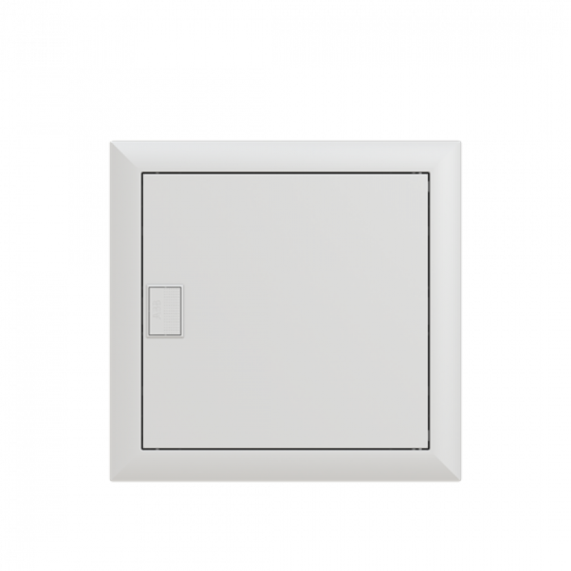 ABB STRIEBEL & JOHN UK612N2 Stromkreisverteiler, Unterputz, 12 Platzeinheiten, mit Tür und Blendrahmen Schutzklasse II, Schutzart IP30