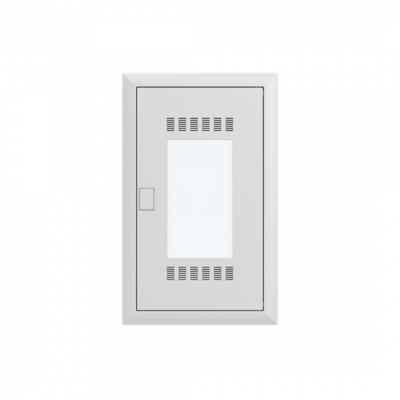 ABB STRIEBEL & JOHN UK636MW Media-Verteiler, Unterputz, 3-reihig, Wifi Tür, Schutzklasse II, Schutzart IP30