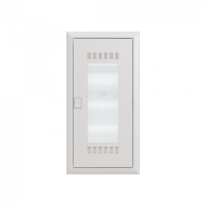 ABB STRIEBEL & JOHN UK648MW Media-Verteiler, Unterputz, 4-reihig, Wifi Tür, Schutzklasse II, Schutzart IP30