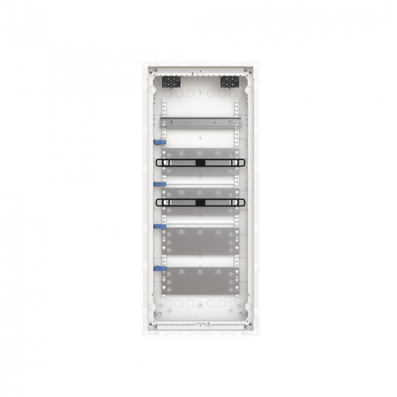 ABB STRIEBEL & JOHN UK660MB Media-Verteiler, Unterputz, 5-reihig, ohne Tür und Blendrahmen Schutzklasse II, Schutzart IP30