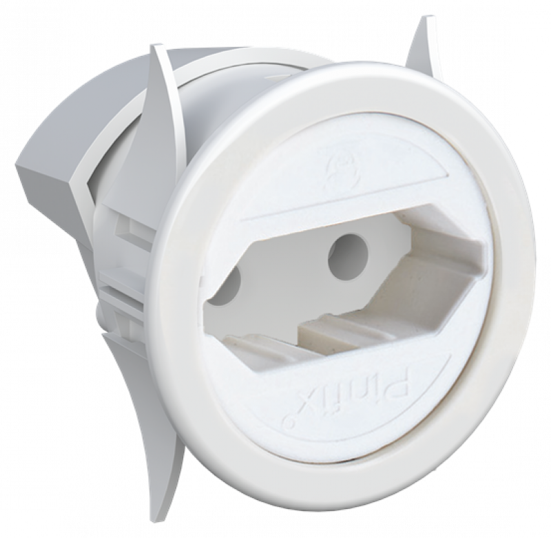 ABB STRIEBEL & JOHN ZE224 Einbausteckdose inkl. EURO-Adapter, Zubehör