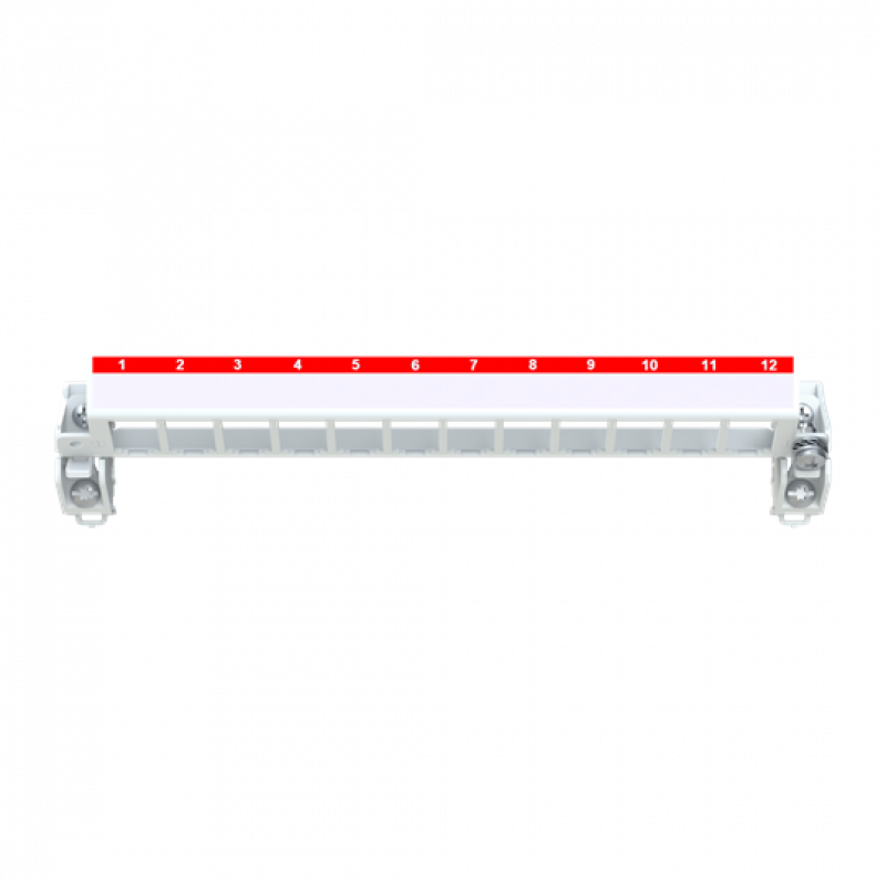 ABB STRIEBEL & JOHN ZE332 Patchpanel 12 fach E-Dat, Zubehör