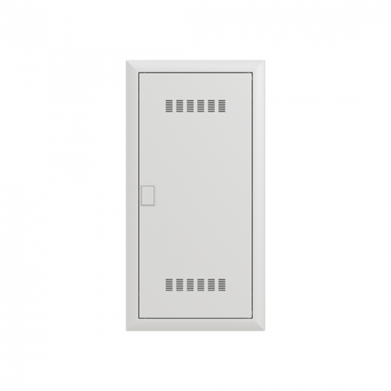 ABB STRIEBEL & JOHN UK648MVH Mediaverteiler, 4-reihig, belüftete Tür, Schutzklasse II, Schutzart IP30 für Homeway