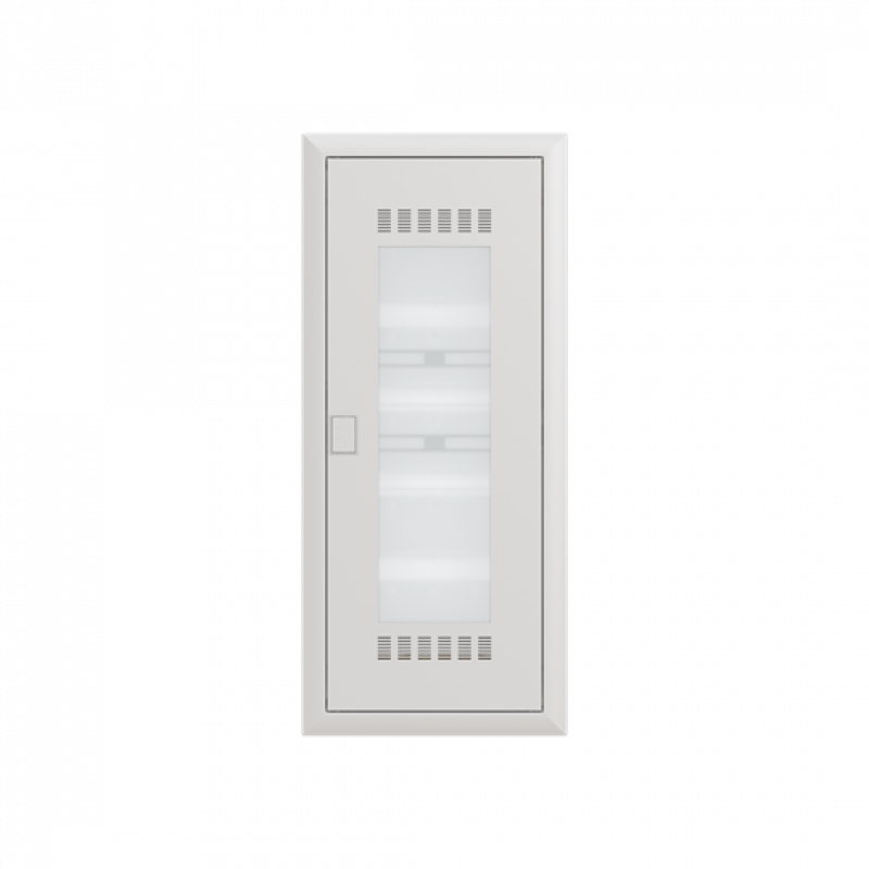 ABB STRIEBEL & JOHN UK660MWH Mediaverteiler, 5-reihig, Wifi Tür, Schutzklasse II, Schutzart IP30, für Homeway