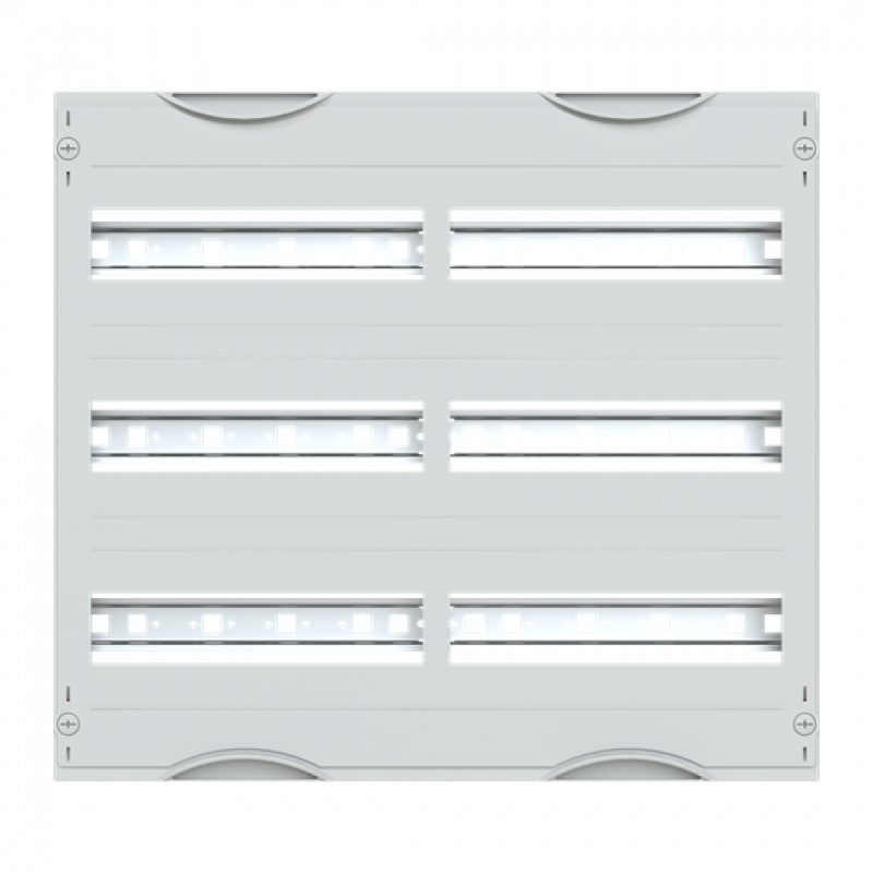 ABB STRIEBEL & JOHN 2V00A Reiheneinbaugeräte-Modul, Reihenabstand 125mm, 3RE/BH00, 2FB Modul montiert auf EDF-Profil