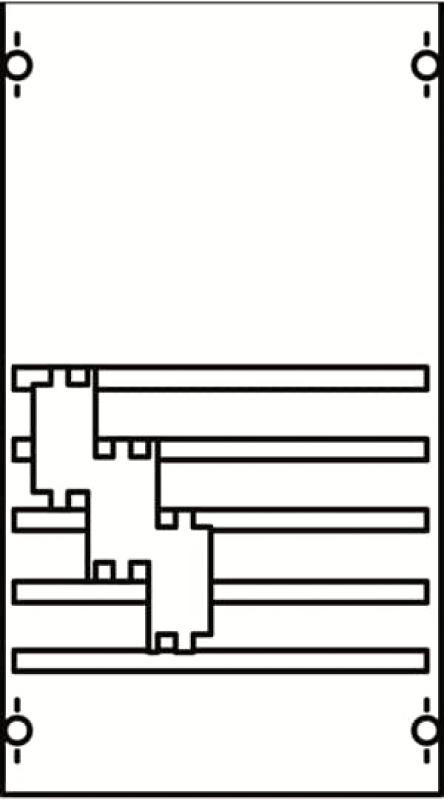 ABB STRIEBEL & JOHN 1V003A Verteilerfeld, BH00 1-Feld