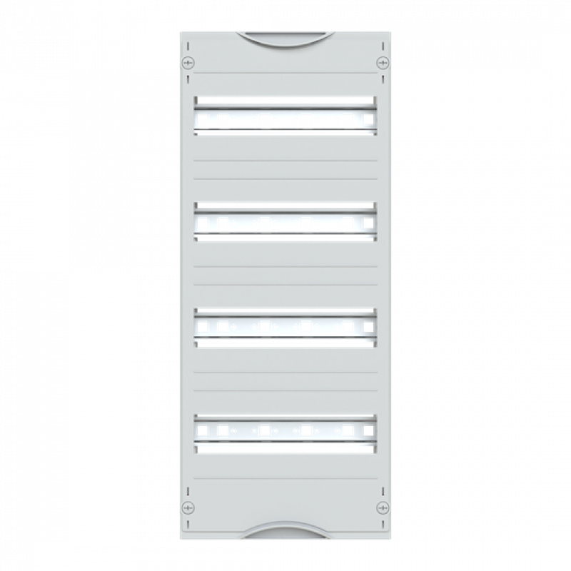 ABB STRIEBEL & JOHN 1V0A Reiheneinbaugeräte-Modul, Reihenabstand 125mm, 4RE/BH0, 1FB Modul montiert auf EDF-Profil