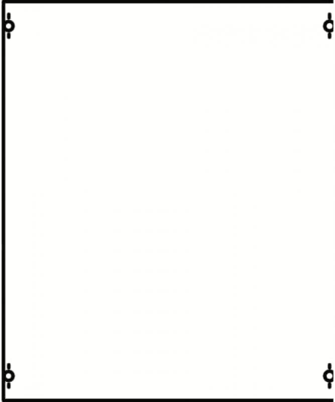 ABB STRIEBEL & JOHN 2B0A Berührschutz-Modul, 4RE/BH0, 2 FB, Modul montiert auf EDF-Profil