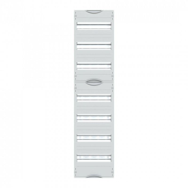 ABB STRIEBEL & JOHN 1V3A Reiheneinbaugeräte-Modul, Reihenabstand 125mm, 7RE/BH3, 1FB Modul montiert auf EDF-Profil