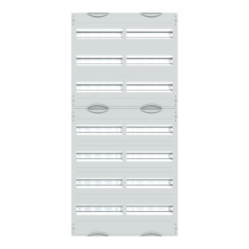 ABB STRIEBEL & JOHN 2V3A Reiheneinbaugeräte-Modul, Reihenabstand 125mm, 7RE/BH3, 2FB Modul montiert auf EDF-Profil