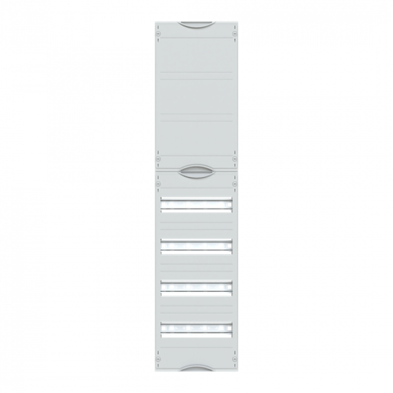 ABB STRIEBEL & JOHN 1V3KA Reiheneinbaugeräte-Modul, Reihenabstand 125mm, 7RE/BH3, 1FB Modul montiert auf EDF-Profil