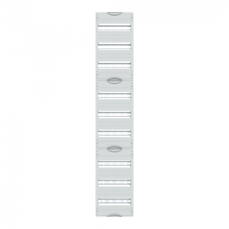 ABB STRIEBEL & JOHN 1V5A Reiheneinbaugeräte-Modul, Reihenabstand 125mm, 9RE/BH5, 1FB Modul montiert auf EDF-Profil